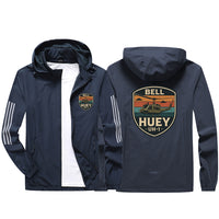 Thumbnail for Retro BELL HUEY UH-1 Design Sport & Running Jackets