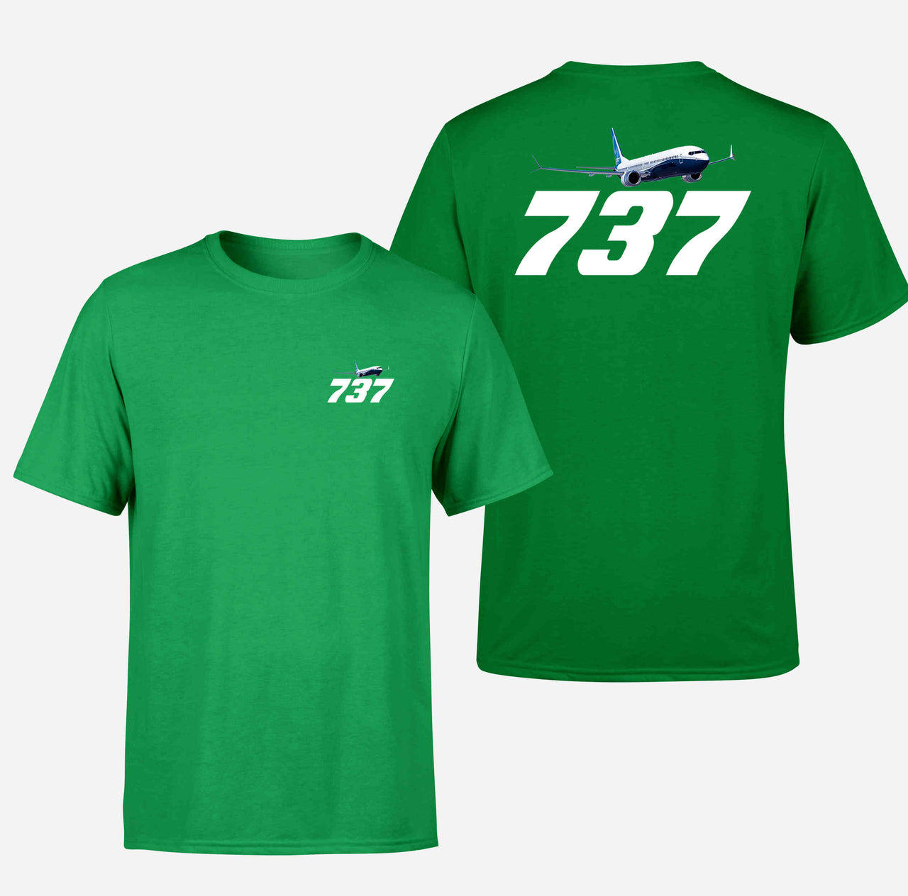 Super Boeing 737-800 Designed Double-Side T-Shirts