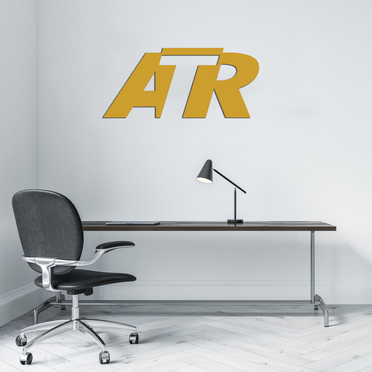 ATR & Text Designed Wall Metal Signs
