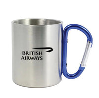 Thumbnail for British Airways Airlines Designed Stainless Steel Outdoors Mugs