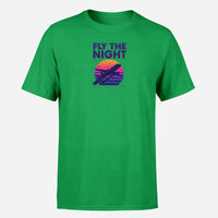 Thumbnail for Fly The Night Design Super Quality T-Shirts