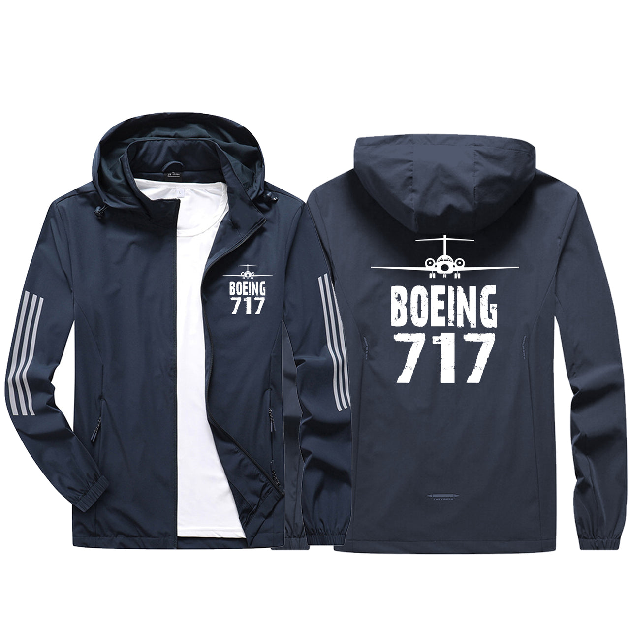 Boeing 717 & Plane Sport & Running Jackets