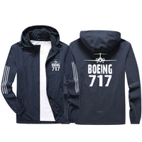 Thumbnail for Boeing 717 & Plane Sport & Running Jackets