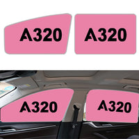 Thumbnail for A320 Flat Text Designed Car Sun Shade (Side window)