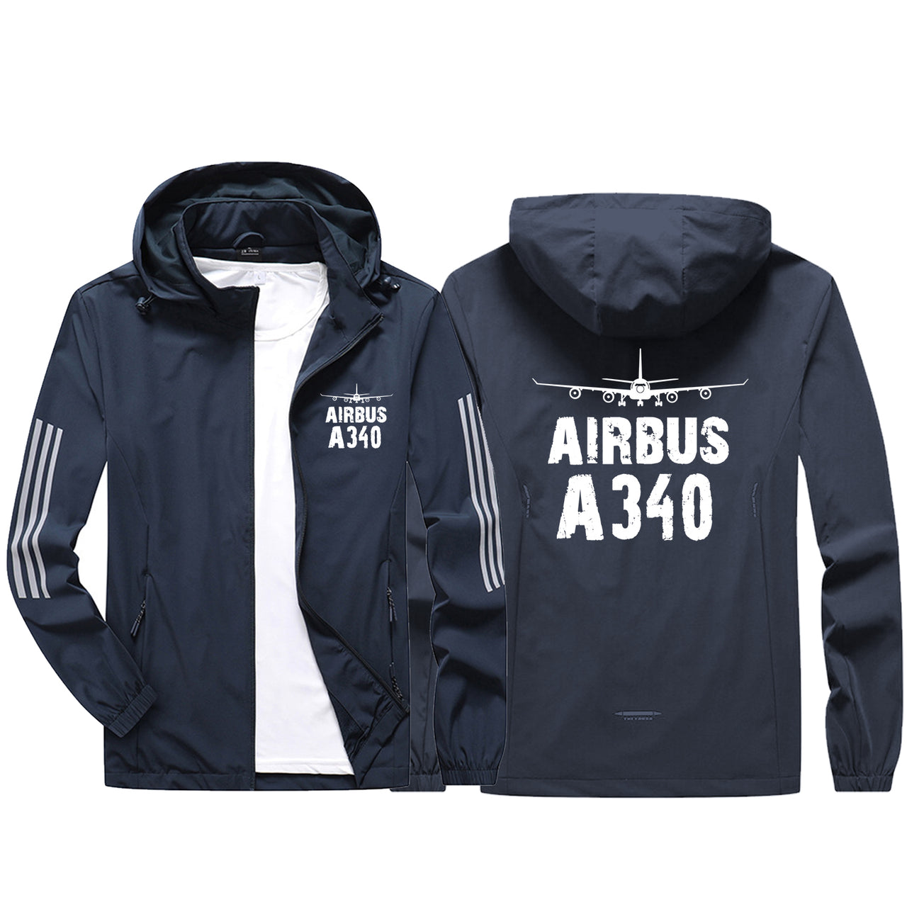 Airbus A340 & Plane Sport & Running Jackets