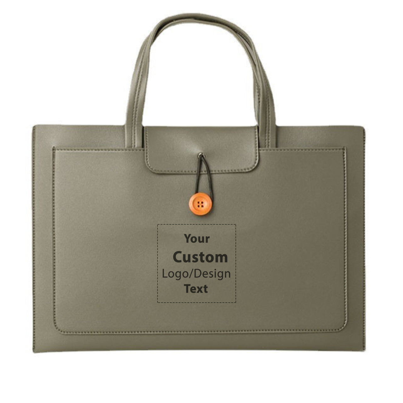 Your Custom Design & Image & Logo & Text Design Lightweight Laptop Bag Large Capacity Business Bag