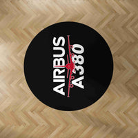 Thumbnail for Amazing Airbus A380 Designed Carpet & Floor Mats (Round)