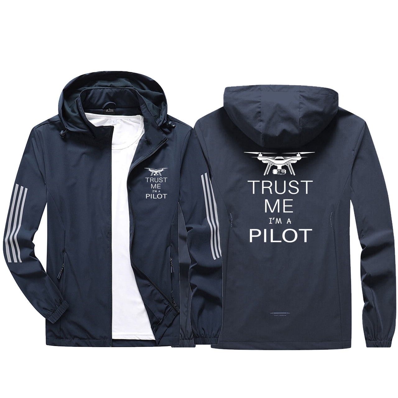 Trust Me I'm a Pilot (Drone) Sport & Running Jackets