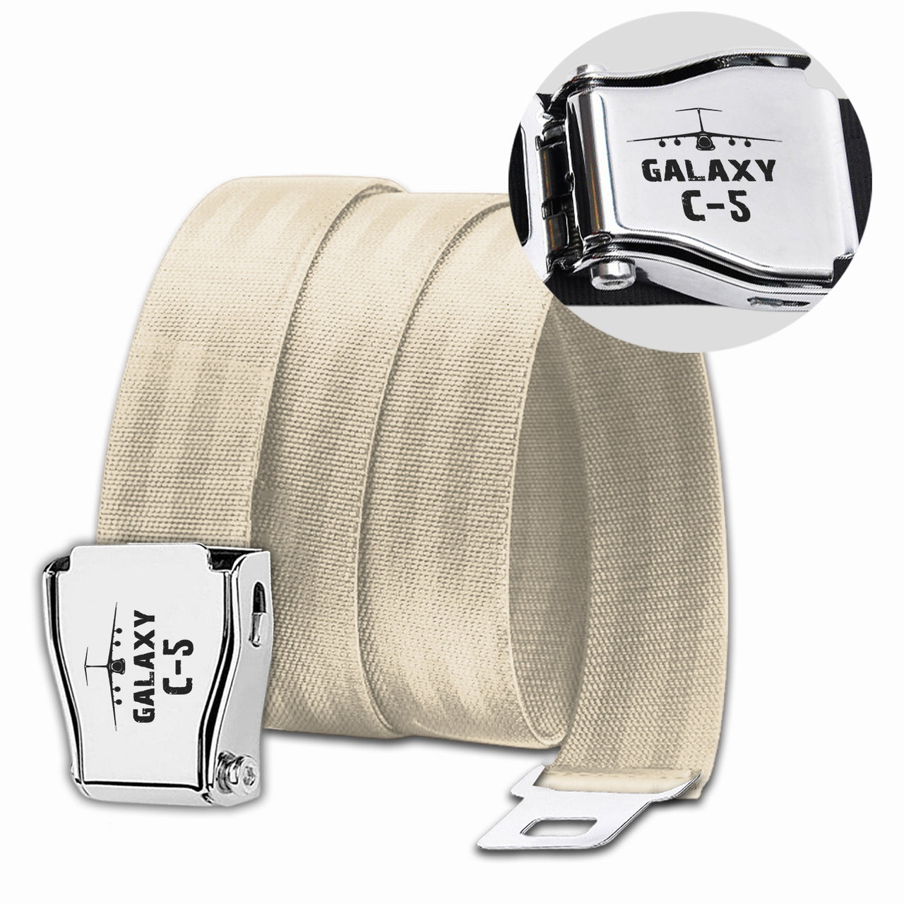 Military Transport Airplane C 5 Designed Fashion Airplane Seat Belts