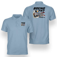 Thumbnail for Boeing 747 & PW4000-94 Engine Designed Double Side Polo T-Shirts