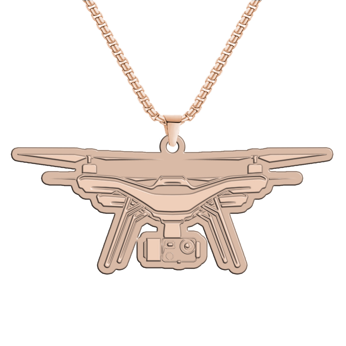 Drone Pilot Designed Hollow Necklace