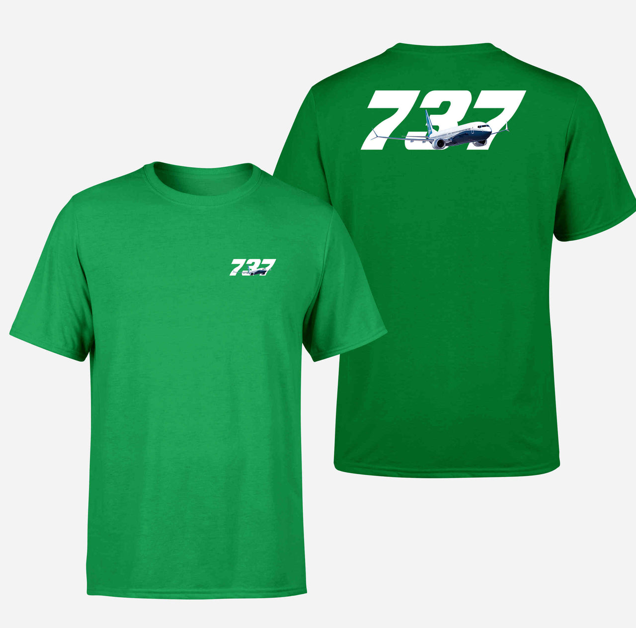 Super Boeing 737 Designed Double-Side T-Shirts
