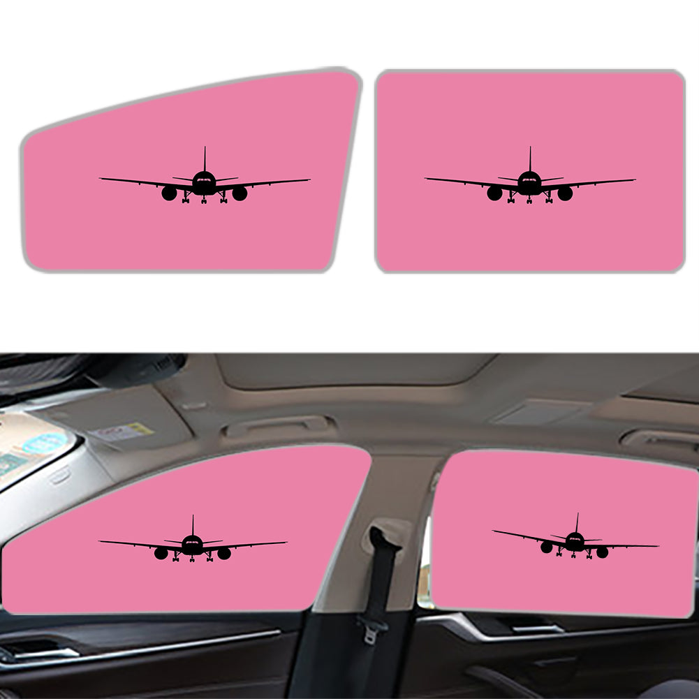Boeing 777 Silhouette Designed Car Sun Shade (Side window)