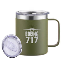 Thumbnail for Boeing 717 & Plane Designed Stainless Steel Laser Engraved Mugs