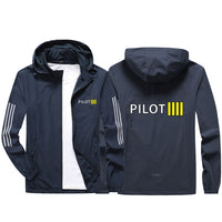 Thumbnail for Pilot & Stripes (4 Lines) Sport & Running Jackets