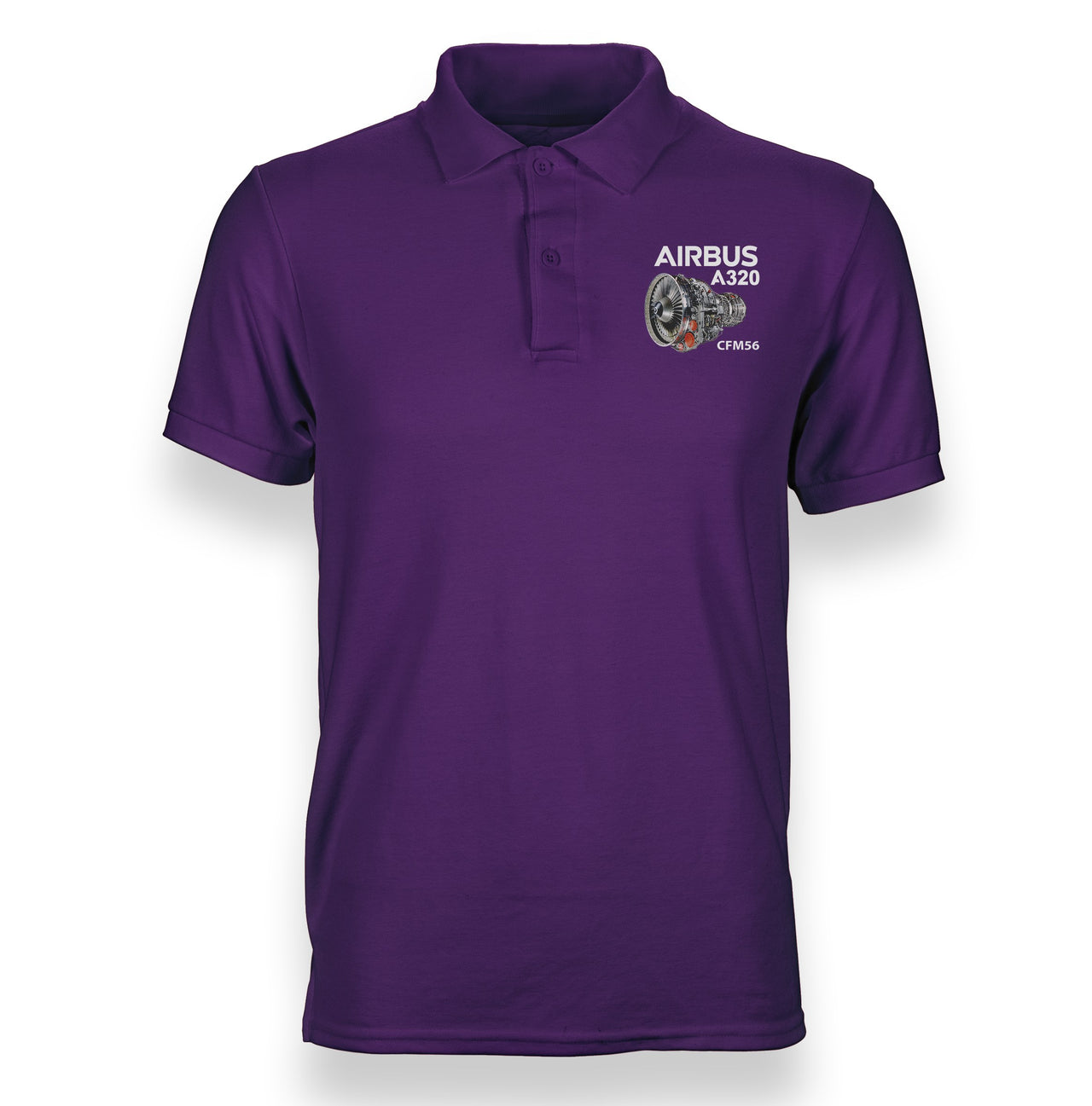 Airbus A320 & CFM56 Engine Designed "WOMEN" Polo T-Shirts