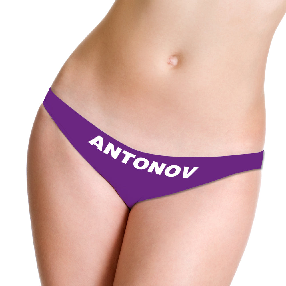 Antonov & Text Designed Women T-back & Thongs