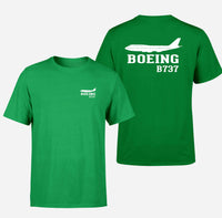 Thumbnail for Boeing 737 Printed Designed Double-Side T-Shirts
