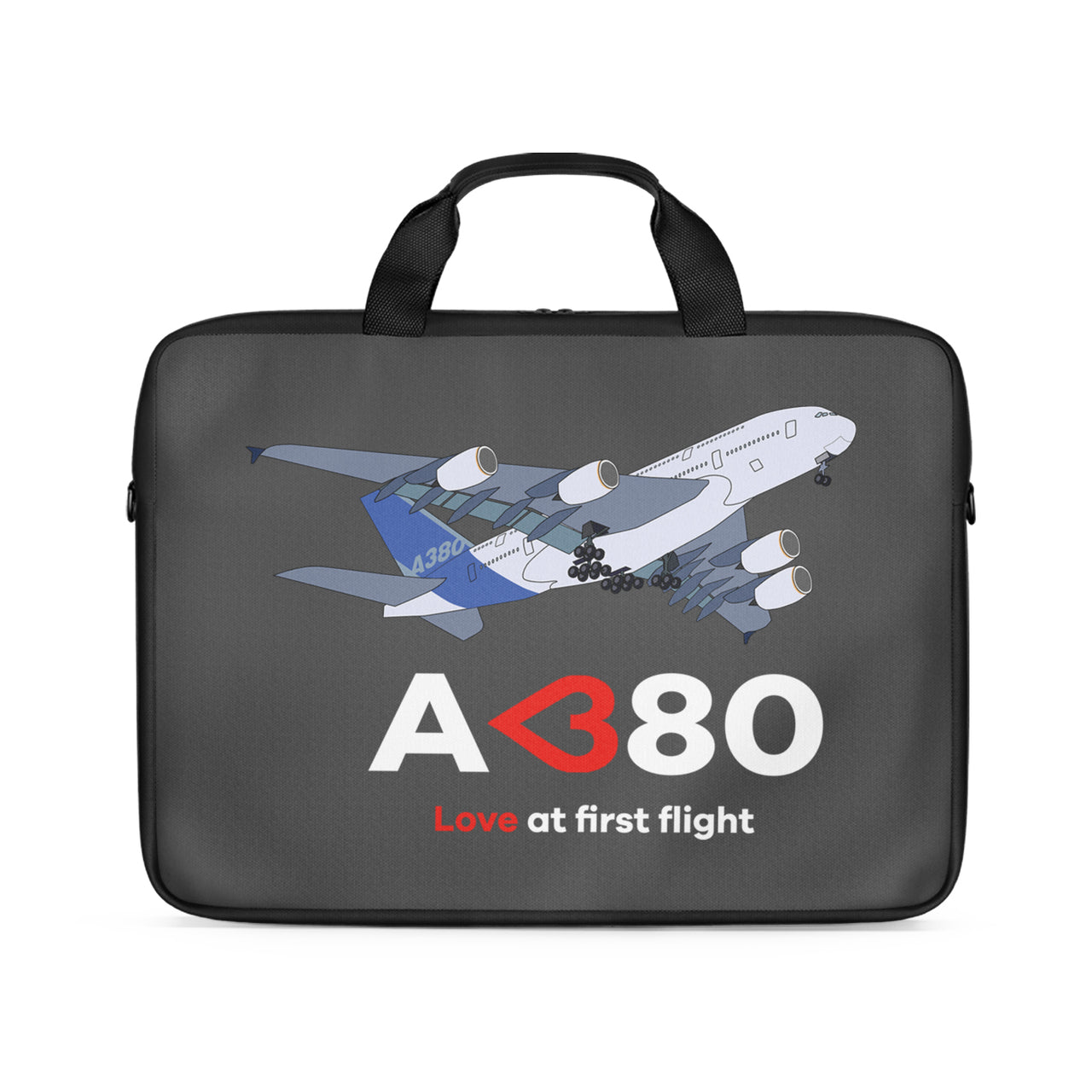 Airbus A380 Love at first flight Designed Laptop & Tablet Bags