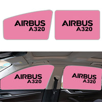 Thumbnail for Airbus A320 & Text Designed Car Sun Shade (Side window)