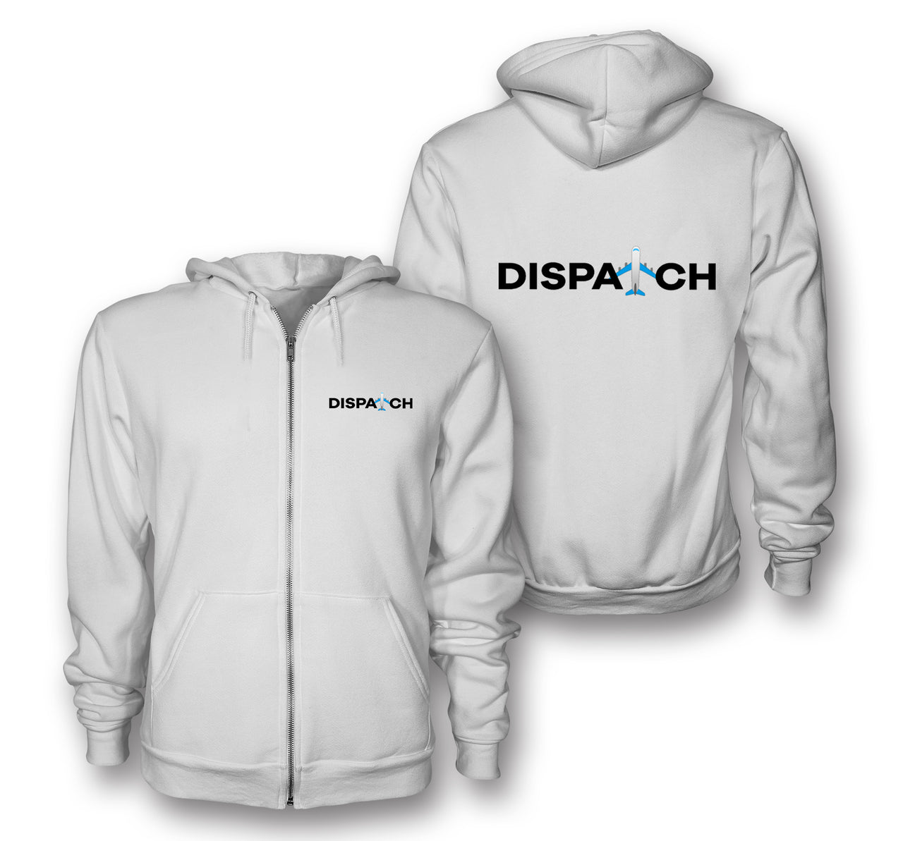 Dispatch Designed Zipped Hoodies