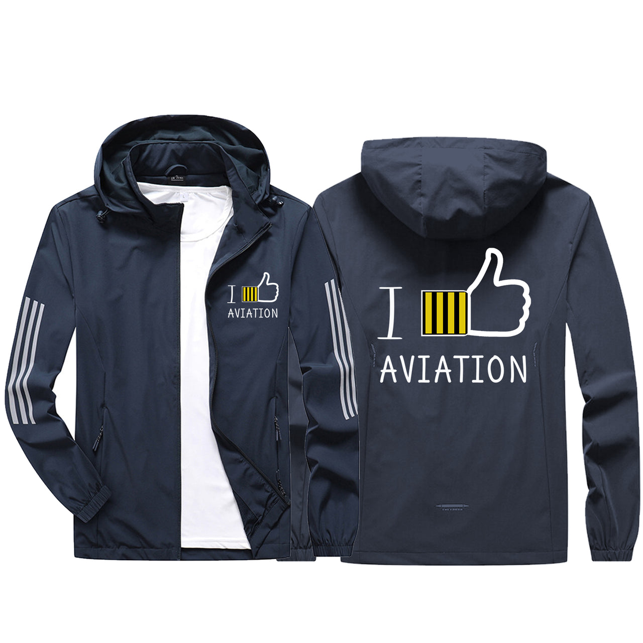 I Like Aviation Sport & Running Jackets