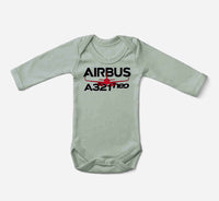Thumbnail for Amazing Airbus A321neo Designed Baby Bodysuits