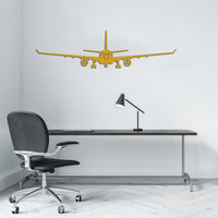 Thumbnail for Airbus A330 Silhouette Designed Wall Metal Signs