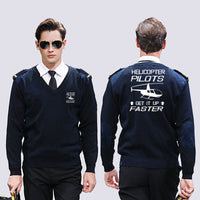 Thumbnail for Helicopter Pilots Get It Up Faster Designed Wool Pilot Sweaters