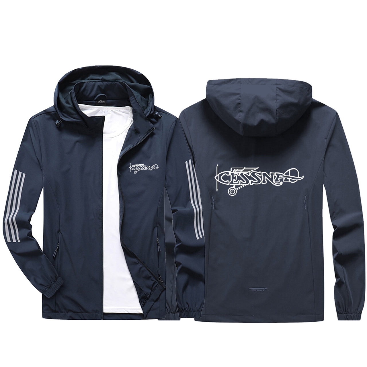 Special Cessna Text Sport & Running Jackets