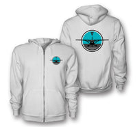 Thumbnail for Cessna & Gyro Designed Zipped Hoodies