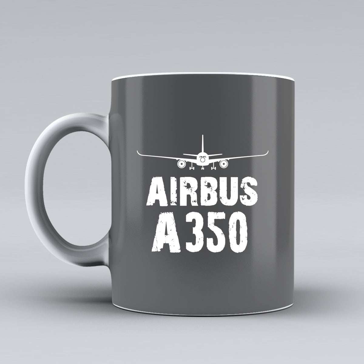 Airbus A350 & Plane Designed Ceramic White Mugs