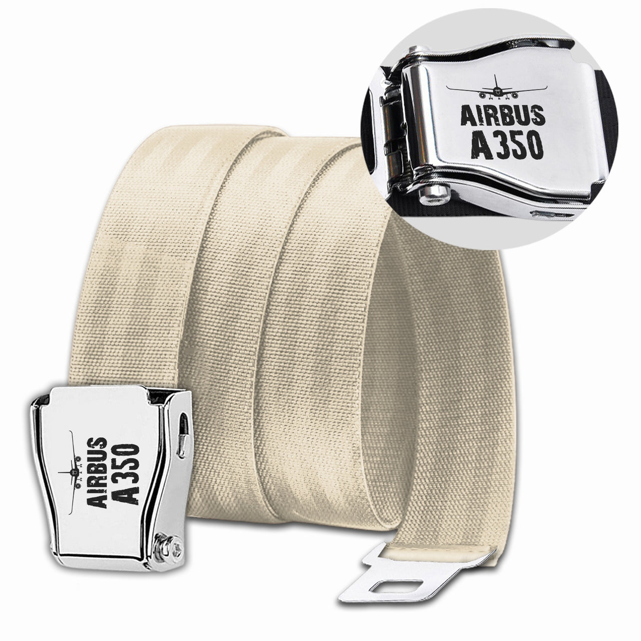 Airbus A350 & Plane Designed Fashion Airplane Seat Belts