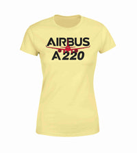 Thumbnail for Amazing Airbus A220 Designed Women T-Shirts