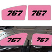 Thumbnail for 767 Flat Text Designed Car Sun Shade (Side window)