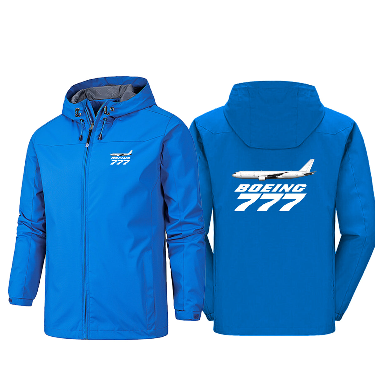 The Boeing 777 Designed Rain Jackets & Windbreakers