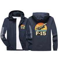 Thumbnail for Retro Fighter Jet F15 Design Sport & Running Jackets