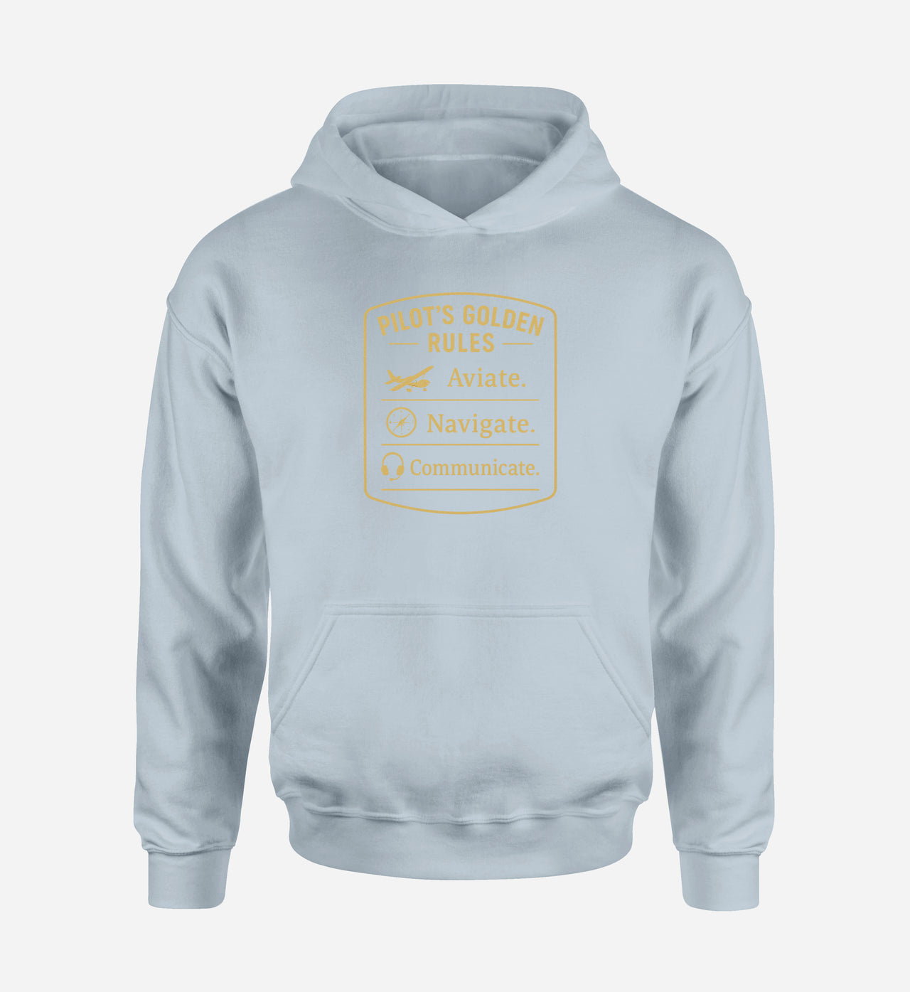 Pilot's Golden Rules Designed Hoodies