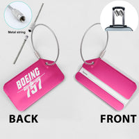 Thumbnail for Amazing Boeing 757 Designed Fashion Metal Luggage Tags