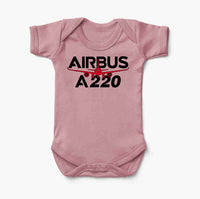 Thumbnail for Amazing Airbus A220 Designed Baby Bodysuits