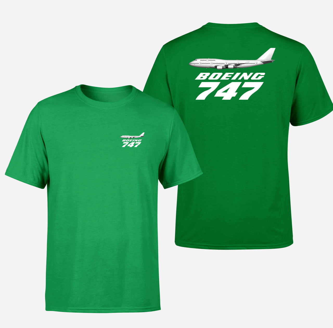 The Boeing 747 Designed Double-Side T-Shirts