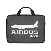Thumbnail for Airbus A320 Printed Designed Laptop & Tablet Bags