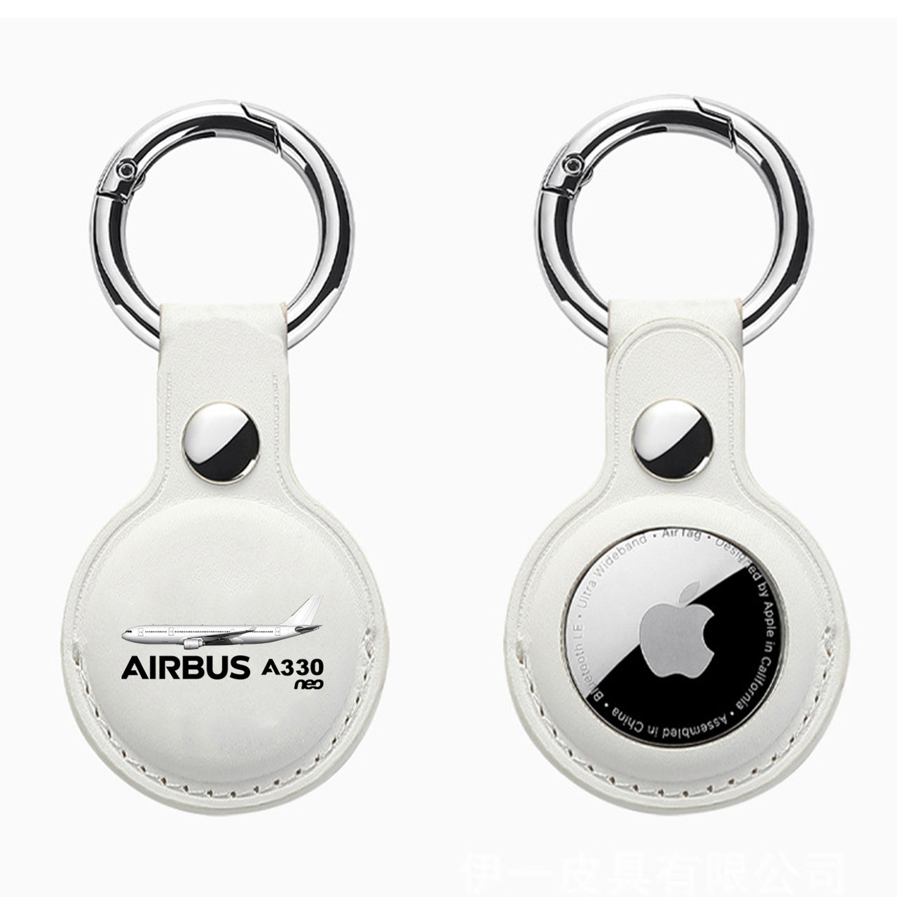 The Airbus A330neo Design Airtags Leather Cases