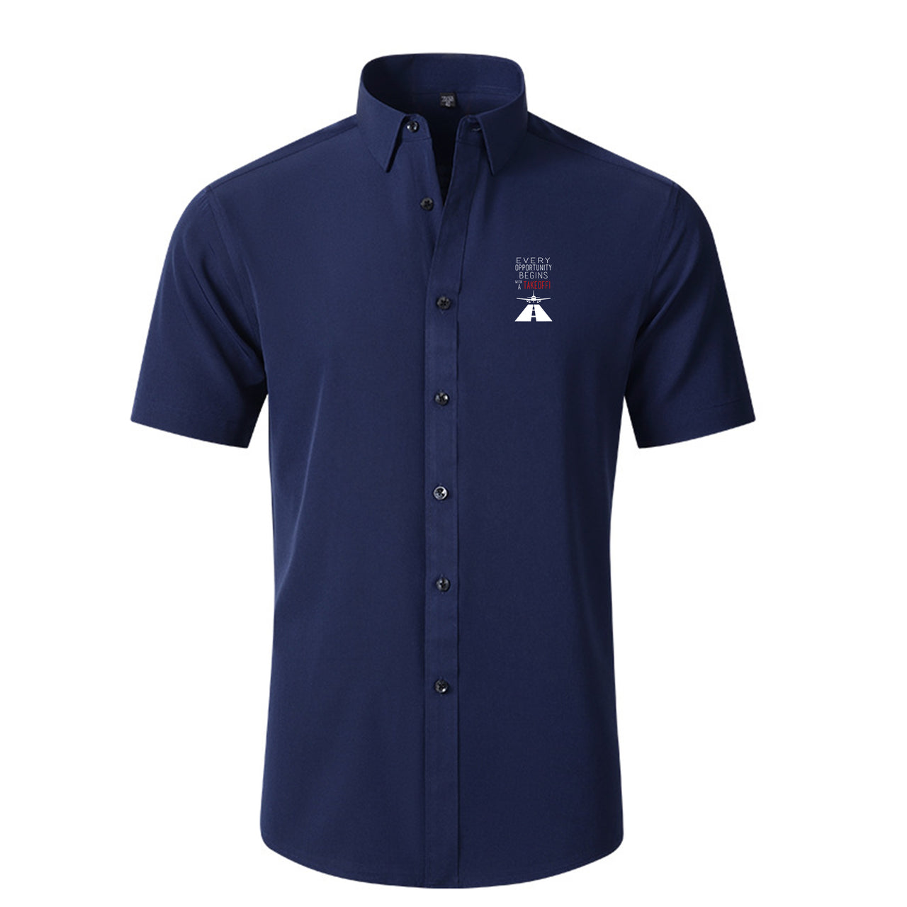 Every Opportunity Designed Short Sleeve Shirts