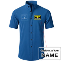 Thumbnail for Custom Name & LOGO with Special Badge Design Super Quality Short Sleeve Shirts