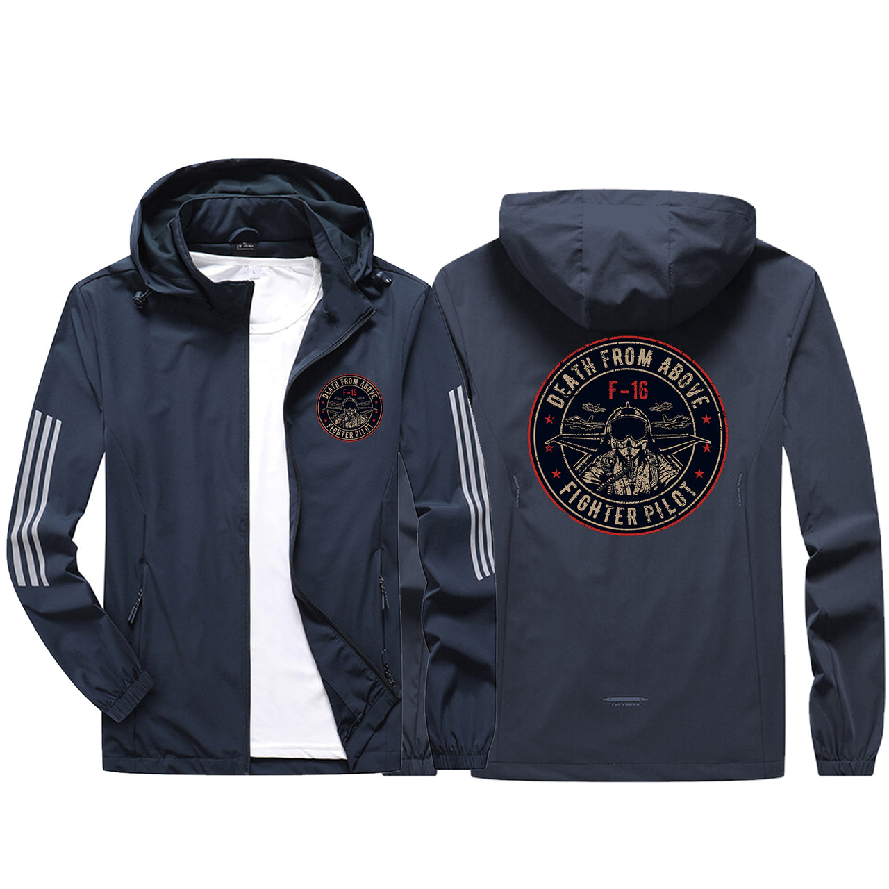 Fighting Falcon Jet 16 - Death From Above Sport & Running Jackets