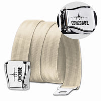 Thumbnail for Concorde & Plane Designed Fashion Airplane Seat Belts