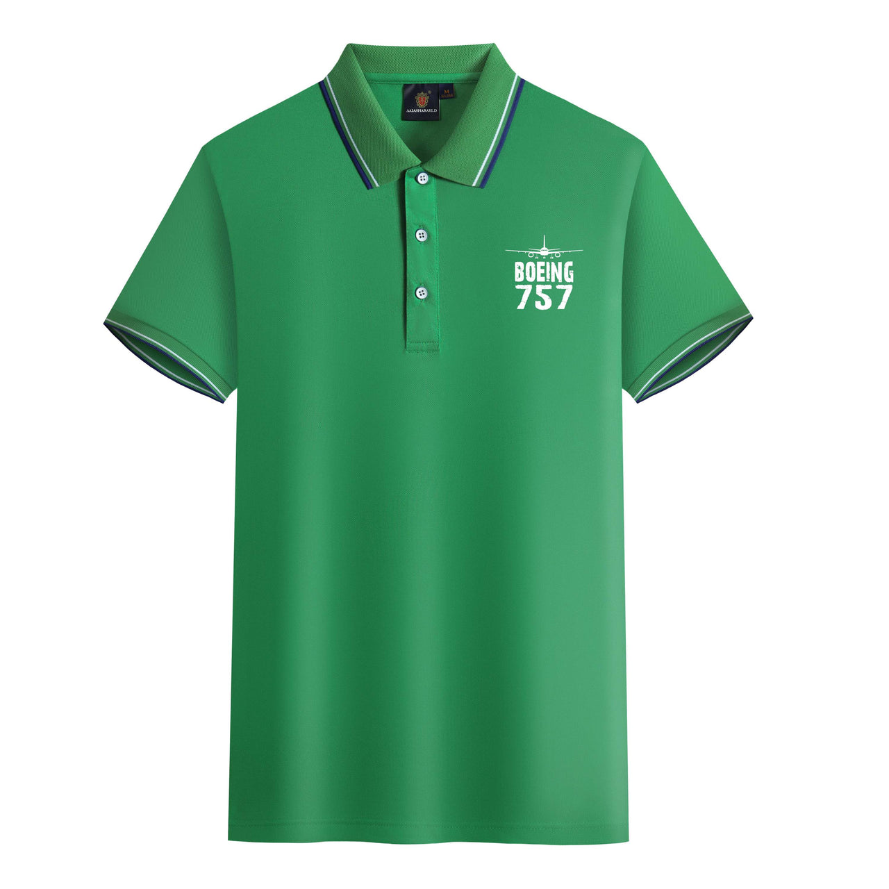Boeing 757 & Plane Designed Stylish Polo T-Shirts