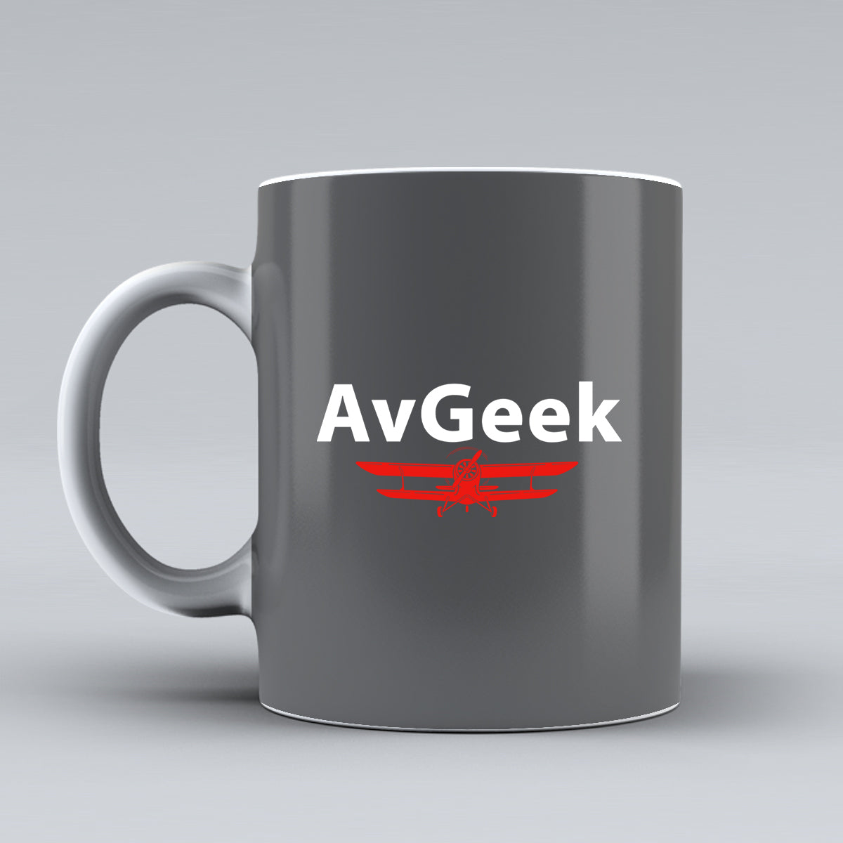 Avgeek Designed Ceramic White Mugs