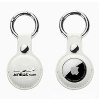Thumbnail for The Airbus A220 Design Airtags Leather Cases